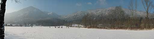 Tegernsee in the winter